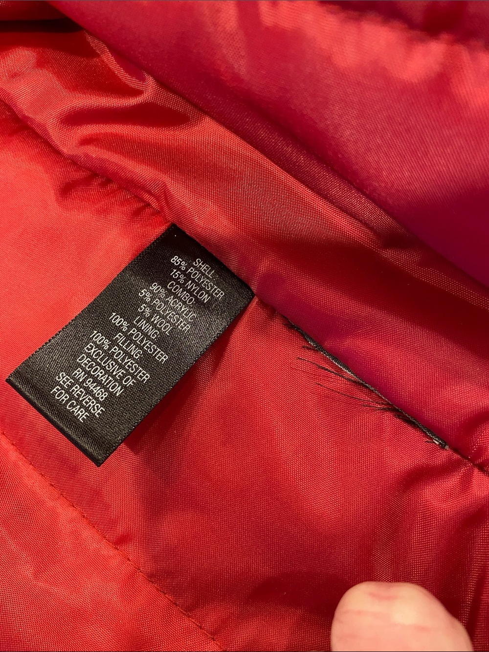 Croft & Barrow Zip Up Insulated Coat Removable Hood Medium MUSTY Winter Jacket - Picture 5 of 17